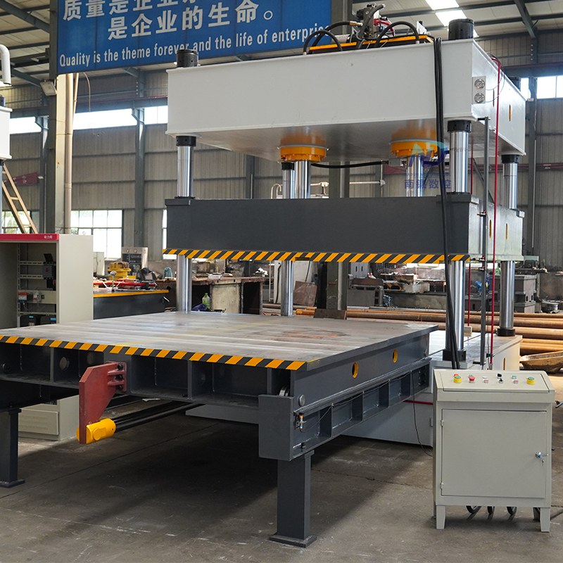 400噸雙缸四柱油壓機(jī) 移動工作臺壓力機(jī) 
